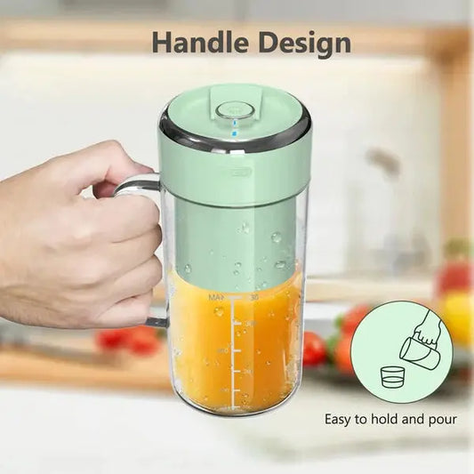 Small portable blender - juices, smoothies, travel, Ramadan oberlay
