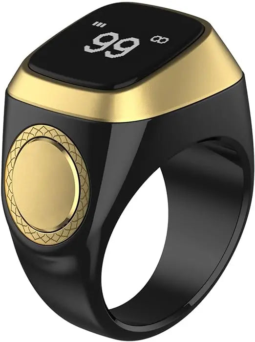 Smart Electronic Tasbeeh Ring • Digital zikr counter oberlay